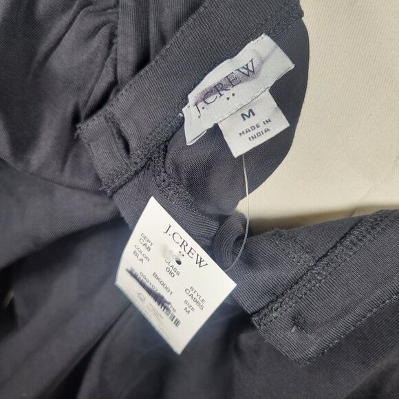 J.Crew Puff Sleeve Button Back Long Sleeve Cotton Top Size M - Picture 5 of 11